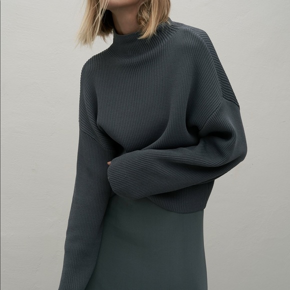 Zara oversized knit sweater - Picture 4 of 8